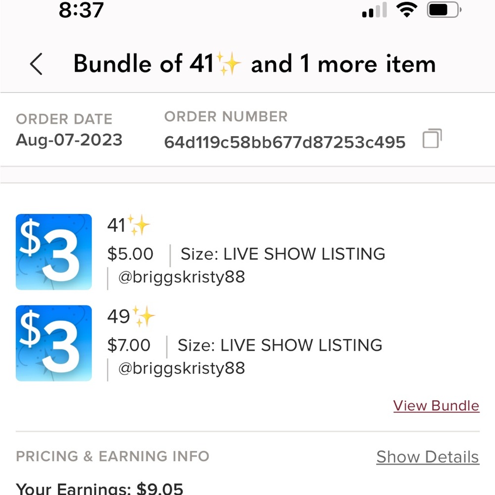 Briggskirsty88 bundle